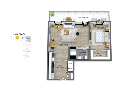 1744 N Western Ave Studio-3 Beds Apartment for Rent - Photo Gallery 32